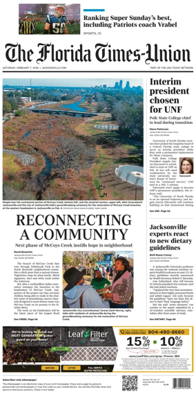 Cover of The Florida Times-Union