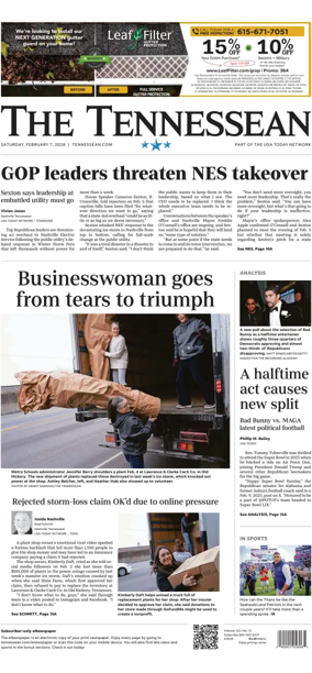 Cover of The Tennessean