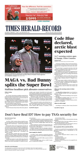 Cover of Times Herald-Record