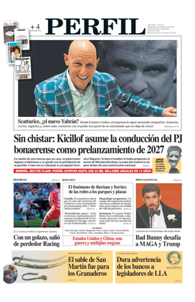 Cover of Perfil (Domingo)