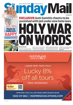 Cover of The Courier-Mail