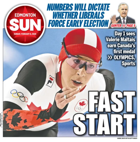 Cover of Edmonton Sun
