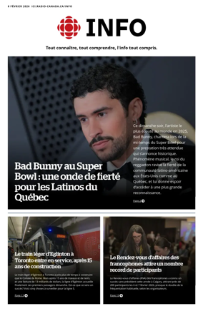 Cover of Radio-Canada Info