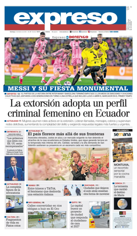 Cover of Diario Expreso