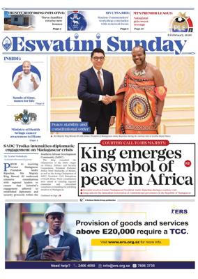 Cover of Eswatini Sunday
