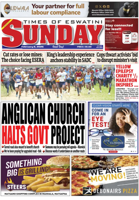 Cover of Times of Eswatini Sunday