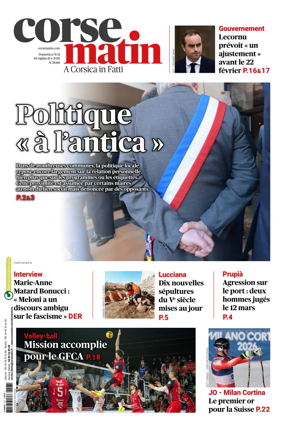 Cover of Corse Matin