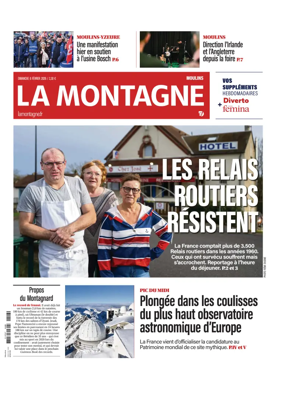 Cover of La Montagne (Moulins)
