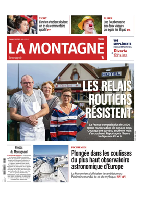 Cover of La Montagne (Vichy)