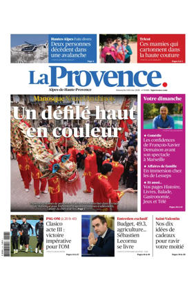 Cover of La Provence Alpes-de-Haute-Provence