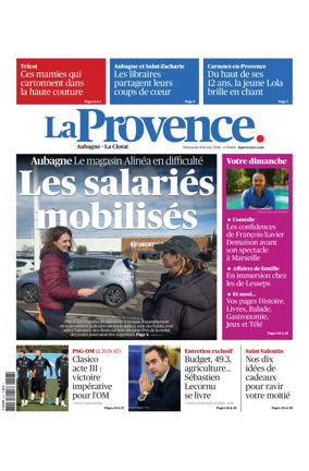 Cover of La Provence Aubagne-La Ciotat