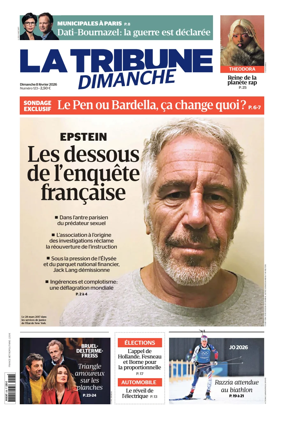 Cover of La Tribune Dimanche (France)