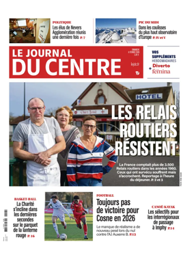 Cover of Le Journal du Centre