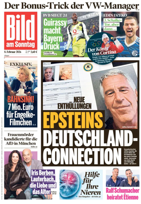 Cover of Bild am Sonntag
