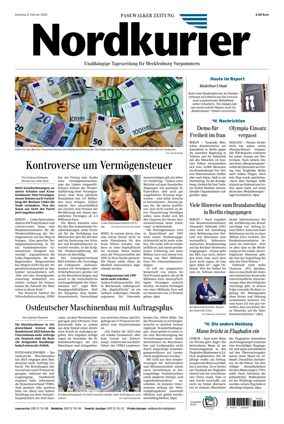 Cover of Pasewalker Zeitung