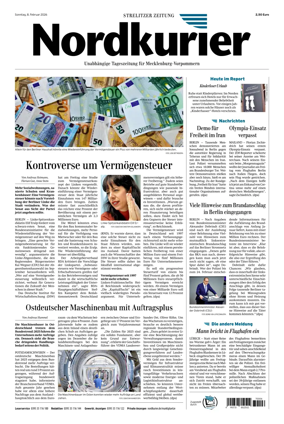 Cover of Strelitzer Zeitung