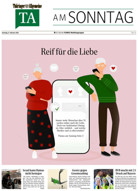 Cover of Thuringer Allgemeine (Nordhausen)