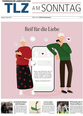 Cover of Thuringische Landeszeitung (Jena)