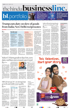 Cover of BusinessLine (Kolkata)