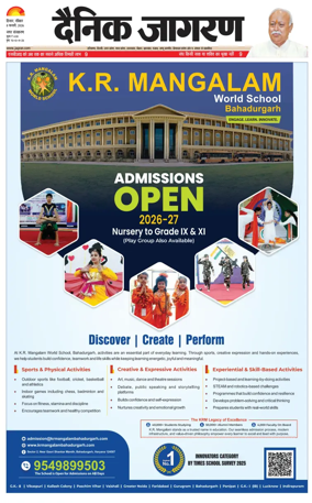 Cover of Dainik Jagran Hisar