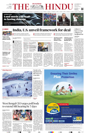 Cover of The Hindu (Mumbai)