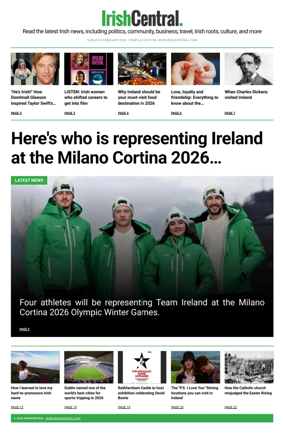 Cover of Irish Central