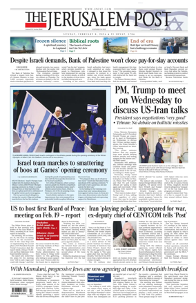 Cover of The Jerusalem Post