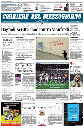 Cover of Corriere del Mezzogiorno (Campania)