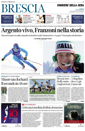 Cover of Corriere della Sera (Brescia)