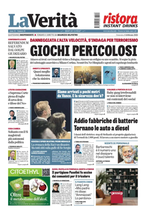 Cover of La Verita (Italia)