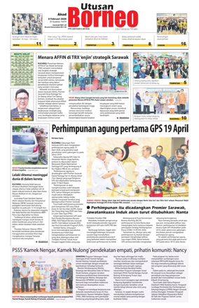 Cover of Utusan Borneo (Sarawak)