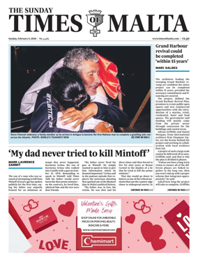 Cover of The Sunday Times of Malta