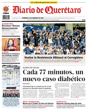 Cover of Diario de Queretaro