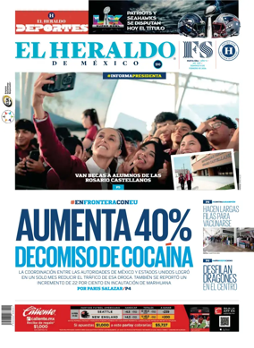 Cover of El Heraldo de Mexico