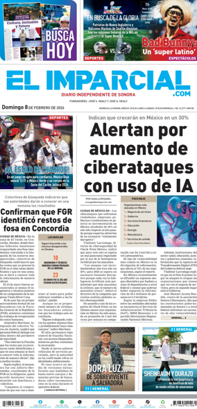 Cover of El Imparcial