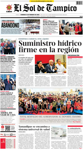 Cover of El Sol de Tampico