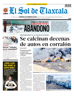 Cover of El Sol de Tlaxcala