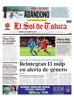 Cover of El Sol de Toluca