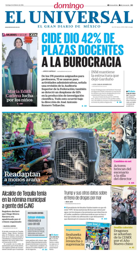 Cover of El Universal