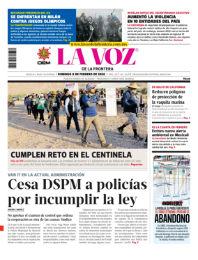 Cover of La Voz de la Frontera