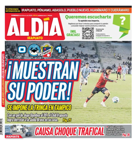 Cover of Periodico Al Dia (Irapuato)