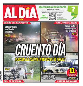 Cover of Periodico Al Dia (Leon)