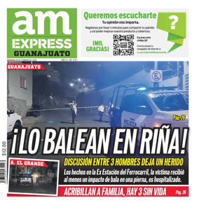 Cover of Periodico AM Express (Guanajuato)