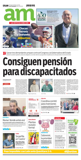Cover of Periodico AM (Leon)