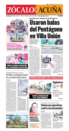 Cover of Zocalo Acuna