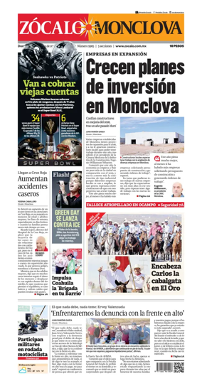 Cover of Zocalo Monclova