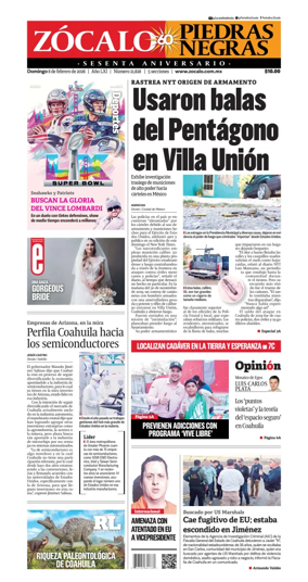 Cover of Zocalo Piedras Negras