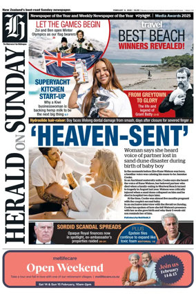 Cover of Herald on Sunday