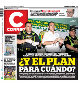 Cover of Diario Correo