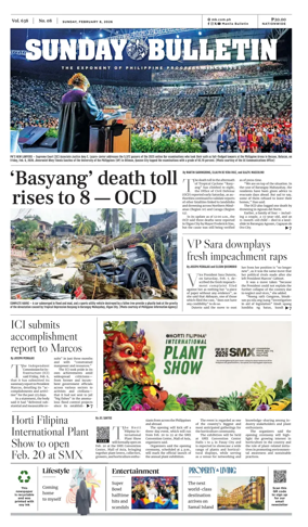 Cover of Manila Bulletin